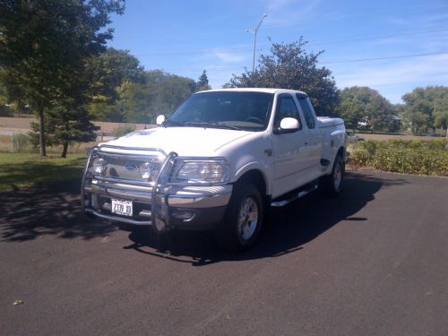 2000 ford f-150 super cab flairside w/ 4x4 off-road package 87500 miles one ownr