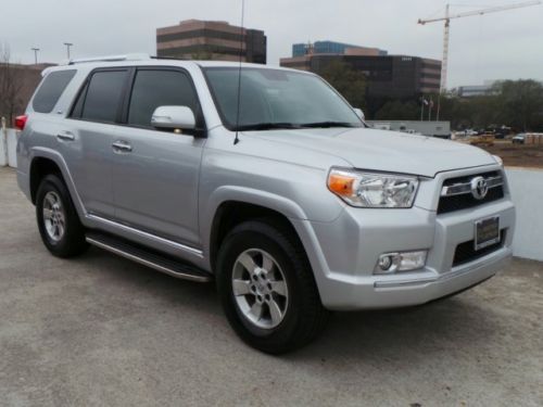 2013 toyota 4runner trail 4x4 sunroof 32k miles 4wd silver black cloth ship assi