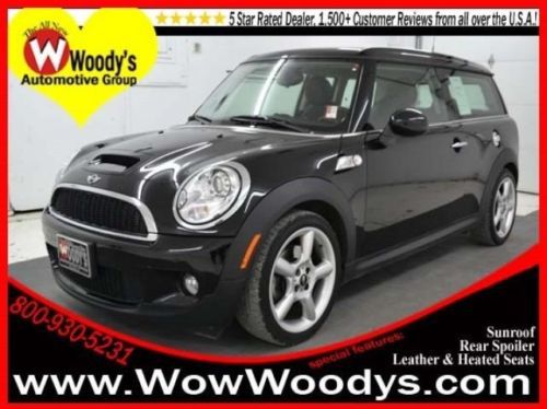 Clubman manual coupe 1.6l cd 6-speed manual getrag transmission  (std) fog lamps