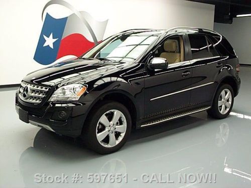 2010 mercedes-benz ml350 4matic/awd sunroof nav 43k mi texas direct auto