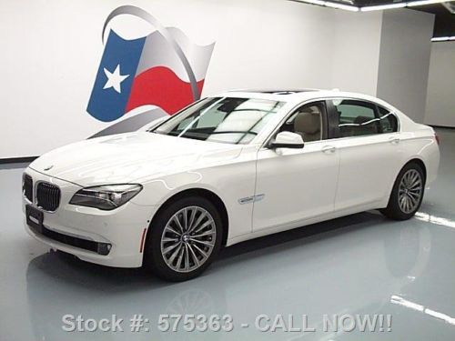 2012 bmw 740li twin turbo sunroof nav rear cam hud 28k texas direct auto