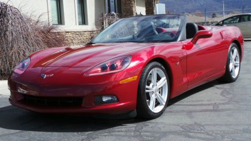 2008 chevrolet corvette convertible 2-door ls3 v8 6.2l -  low miles