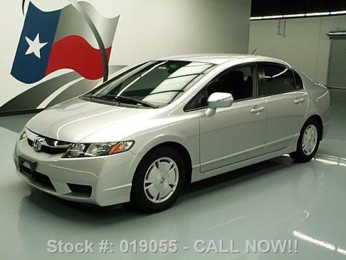 2009 honda civic hybrid sedan automatic cruise ctrl 55k texas direct auto