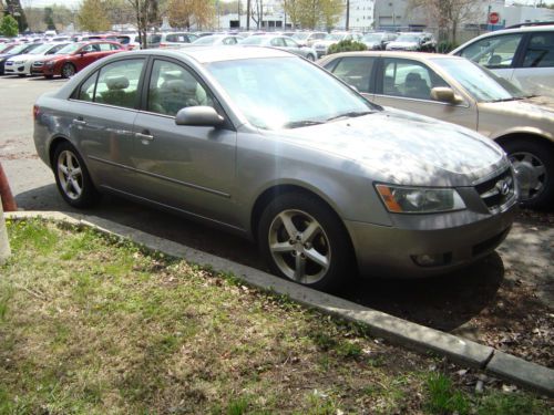 2007 hyundai sonata limited sedan 6 cylinder clean 1 owner carfax new car trade