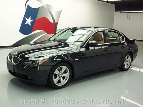 2007 bmw 525i sedan automatic sunroof alloy wheels 65k texas direct auto