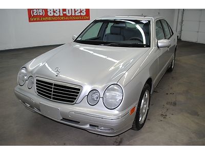 02 mercedes-benz e430 4matic nav one owner only 79k no reserve
