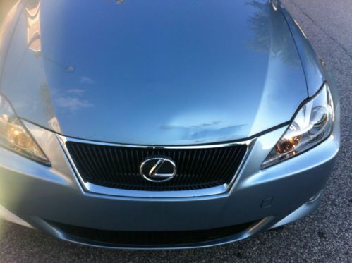 2006 lexus is250 sedan 4-door 2.5l