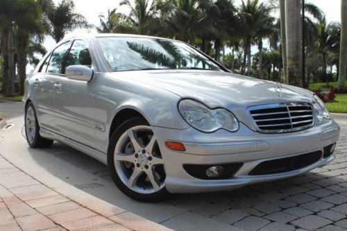 2007 mercedes-benz c-class sport 2-owner, sunroof pkg,clean carfax!!!