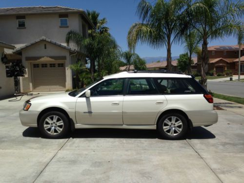 2004 subaru outback h6 35th anniversary edition wagon 4-door 3.0l