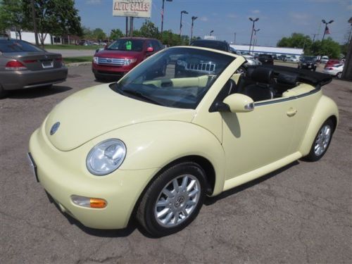 Mellow yellow clean title finance carfax one owner leather interior gls air auto