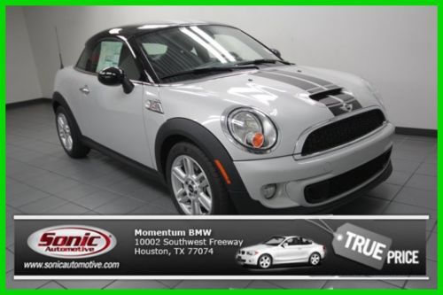 2014 cooper s new turbo 1.6l i4 16v front-wheel drive coupe premium