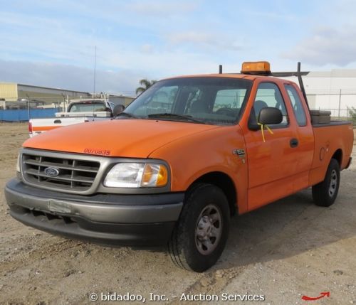 Ford f-150 dual fuel work truck propane beacon tool box v8 -parts/repair