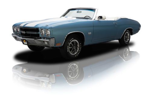 Restored chevelle ss convertible 454/450 hp ls6 4 speed