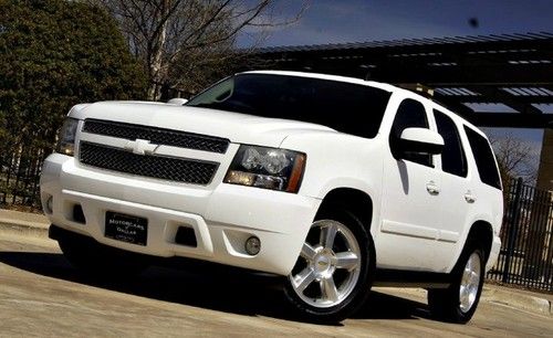 2007 chevrolet tahoe ltz navigation sunroof heated seats 3rd seats backup camera