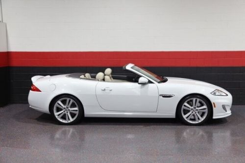 2014 jaguar xk xkr 2dr convertible 2-owner 49,268 miles navi serviced