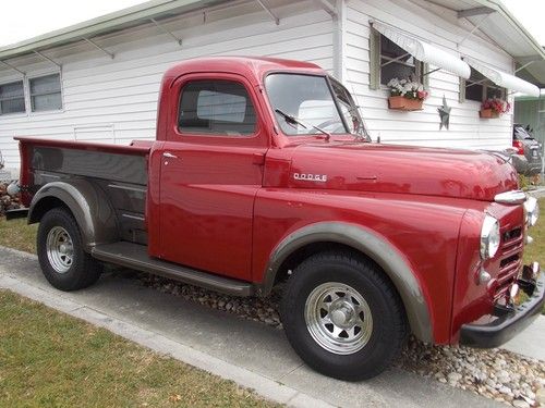 1949 dodge pickup,chevy 350 engine,turbo 400 trans