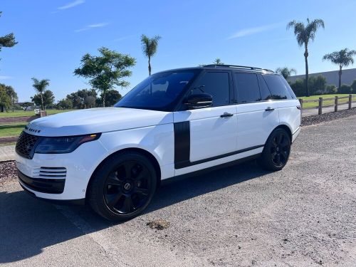 2018 land rover range rover