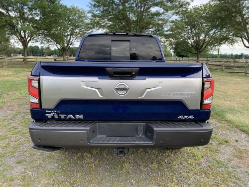 2021 nissan titan platinum reserve