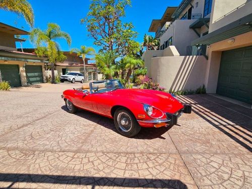 1974 jaguar xke roadster last year of the xke, restored, recent service!