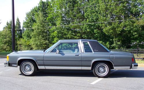 1986 ford crown victoria lx 39k actual factual efi 5.0l v8 302 2-door coupe