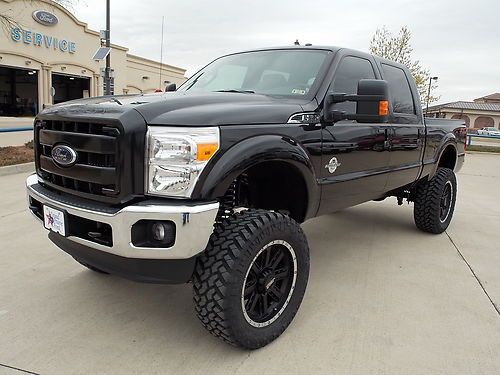 2013 ford f-250 crewcab lariat 4x4 8" lift custom truck