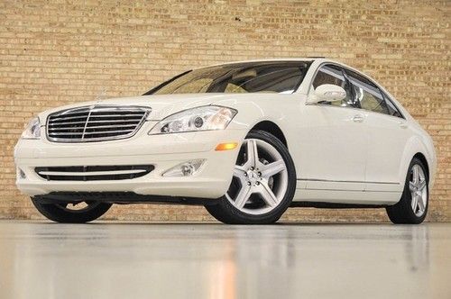 2008 mercedes benz s550 4matic! one owner! premium 2! wood wheel! amg sport whls