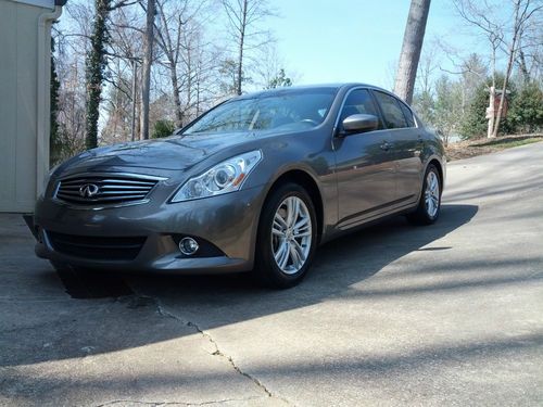 2010 infiniti g37 4d sedan - leather w/ wood trim &amp; bose premium sound