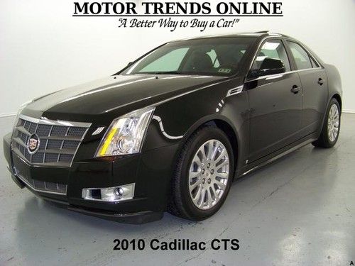 Awd navigation pano roof htd ac seats 3.6 di bose xenons 2010 cadillac cts 31k