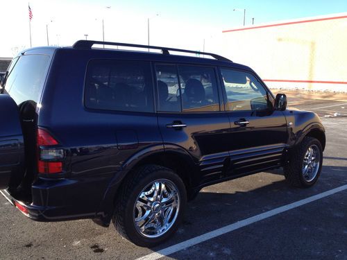 2002 mitsubishi montero limited sport utility 4-door 3.5l