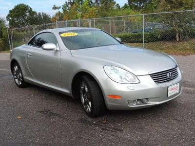 2002 lexus sc430 convertible 4.3l navigation  convertible hardtop