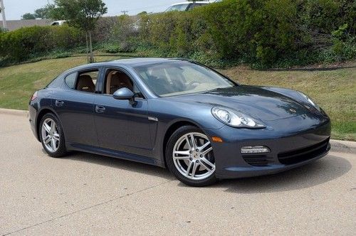 2011 porsche panamera v6 yachting blue navigation nav pcm financing available