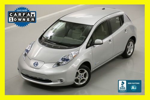 5-days *no reserve* '11 leaf sl 100% electric nav warranty new tires best deal