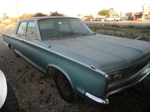 1966 newport teal color 4 door mopar rat rod sedan 383 bigblock auto runs good