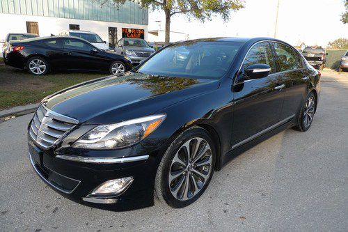 2012 hyundai genesis sedan 5.0l r-spec  navi sunroof heated seats bluetooth hdxm