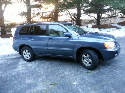 2003 toyota highlander 4x4 4 cylinder