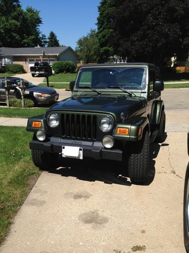 2006 jeep wrangler 65th anniversary edition sport utility 2-door 4.0l