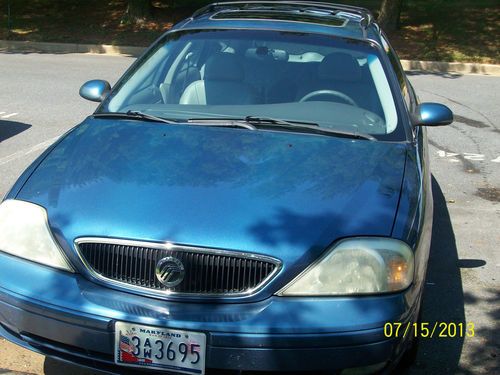 2002 mercury sable ls premium wagon 4-door 3.0l