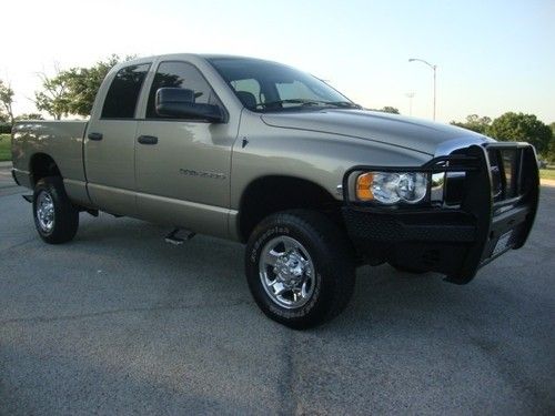 2005 dodge ram 2500 4dr quad cab  wb 4x4 slt