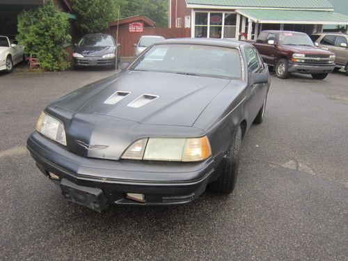 Find new 1987 T Bird 2.3L Turbo Couple Rust Free 5 Speed in Ray Brook ...