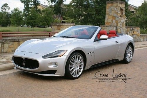 Maserati gran turismo s convertible loaded buy today!