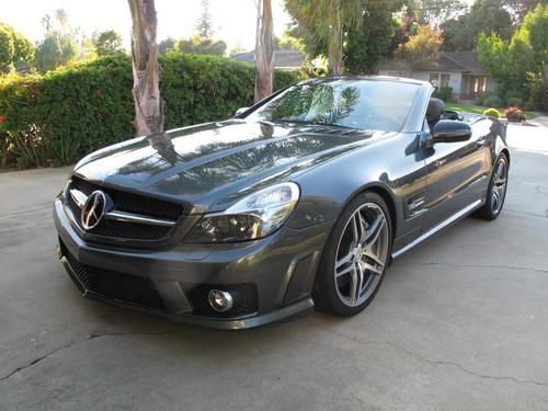 2009 mercedes-benz sl65 amg base convertible 2-door 6.0l