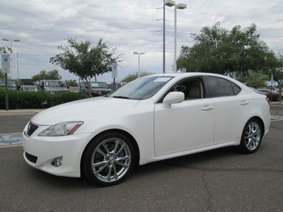 2006 white v6 3.5l automatic leather navigation sunroof sedan