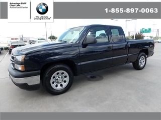 Silverado extended cab work truck 4.3 v6 automatic abs brakes 1owner texas truck