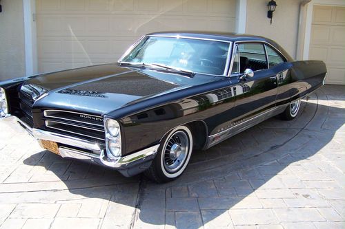 1966 pontiac bonneville  421    black/black    awesome car