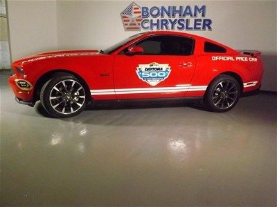 2011 gt 5.0l race red daytona 500 pace car #41 of 50