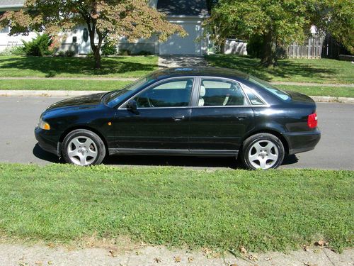 Audi a4 quattro, no reserve, highway miles, clean,runs perfect