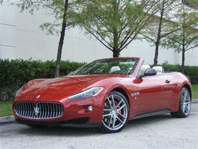 2012 maserati gran turismo conv ($160k msrp)