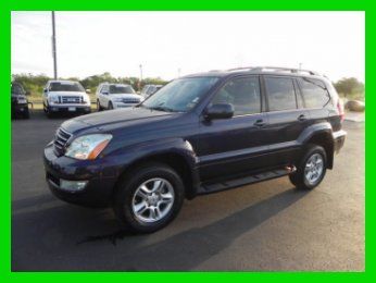 2005 lexus gx 470 4.7l v8 4wd suv premium leather  sunroof rear dvd