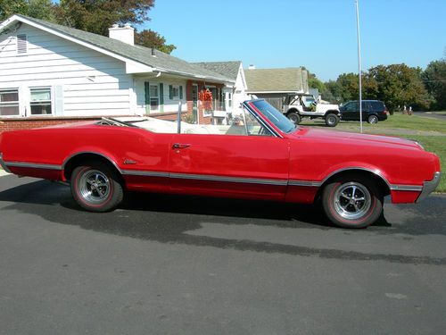 1966 oldsmobile cutlass convertible no reserve