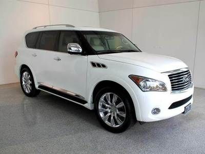 Beautiful qx56 2wd - one-owner - deluxe touring package - theater package !!